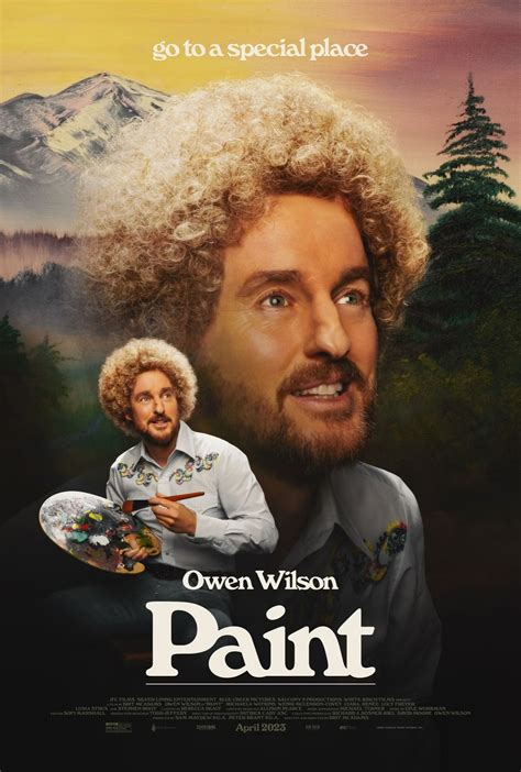 In the film, Wilson plays Carl Nargle, a fictional Vermont painter who lets the glitz and glamour of hosting the biggest painting show on the local public access station get to his head.